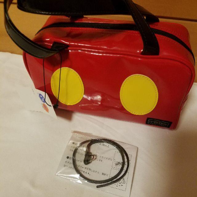 Disney(ディズニー)ののこ様専用　BEAMS×PORTER×TDSコラボ　ミッキーバッグ レディースのバッグ(ハンドバッグ)の商品写真