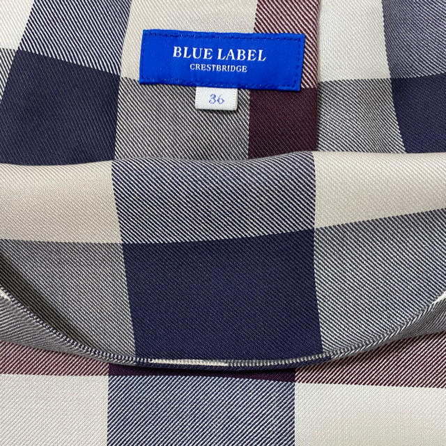 BURBERRY BLUE LABEL(バーバリーブルーレーベル)のバーバリーブルーレーベル　ブラウス レディースのトップス(シャツ/ブラウス(半袖/袖なし))の商品写真