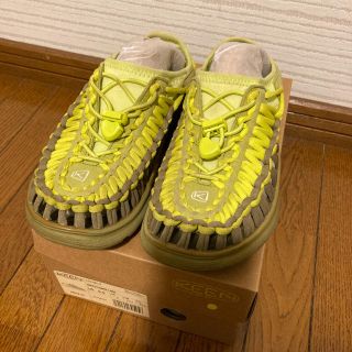 キーン(KEEN)の専用出品　keen サンダル　22.5cm ライム(サンダル)