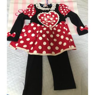 キッズ服女の子用(90cm~)シャーリーテンプル　ミニー　ミニーちゃん