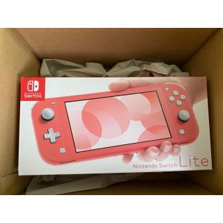 ニンテンドースイッチ(Nintendo Switch)のNintendo Switch Lite コーラル(携帯用ゲーム機本体)