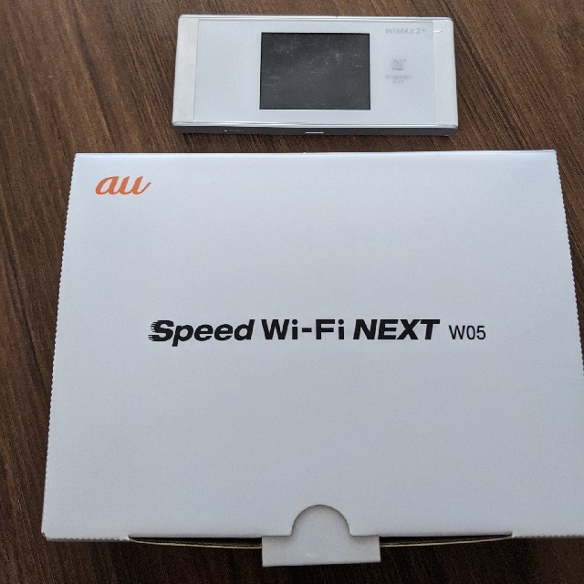 au(エーユー)のspeed　wi-fi NEXT　w05 スマホ/家電/カメラのスマホ/家電/カメラ その他(その他)の商品写真