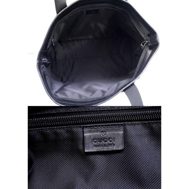 Gucci(グッチ)の美品14万◆GUCCI グッチ A4対応 ビジネス可 トート ハンド バッグ 黒 レディースのバッグ(トートバッグ)の商品写真