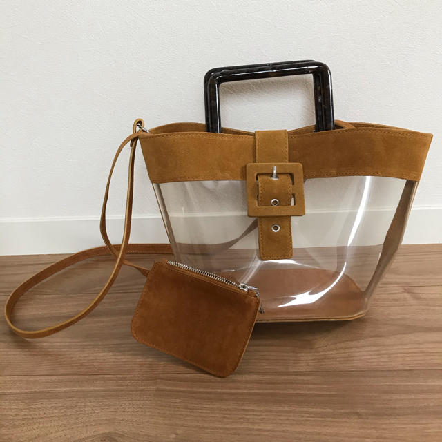 ZARA(ザラ)のZARA クリアバッグ レディースのバッグ(ショルダーバッグ)の商品写真