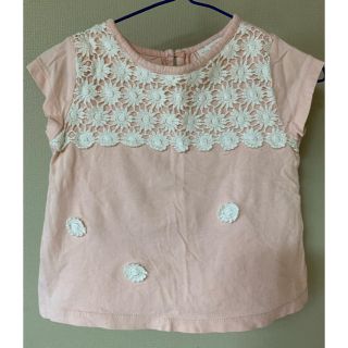 ザラキッズ(ZARA KIDS)の綿100% ZARA baby ザラベビー ピンクTシャツ(Ｔシャツ)