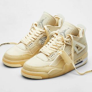 オフホワイト(OFF-WHITE)のOff-White x Air Jordan 4 Retro SP WMNS (スニーカー)