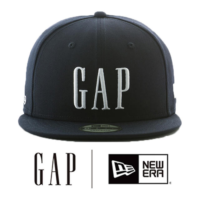 GAP ニューエラ　限定コラボ　ネイビー