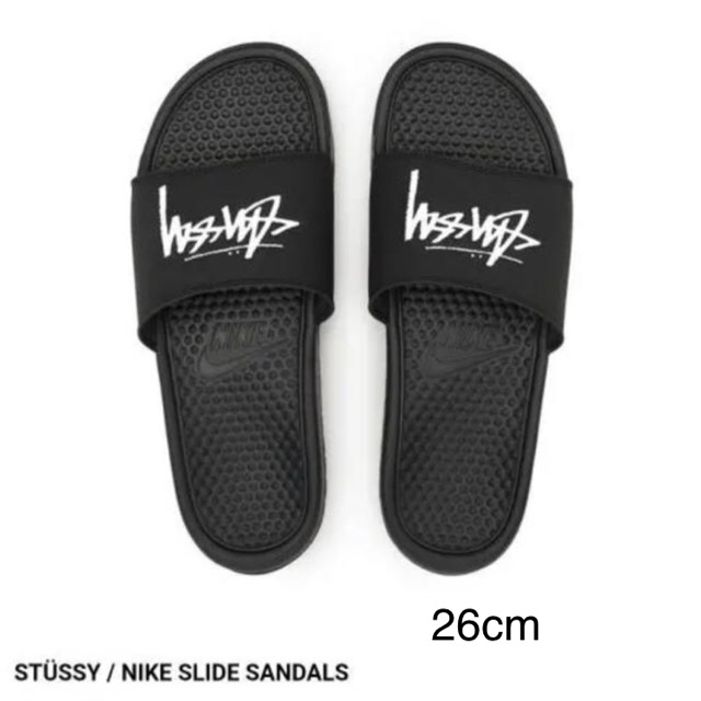 サンダルSTUSSY / NIKE SLIDE SANDALS べナッシ　26cm