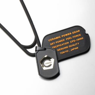 ceramic power gear NECKLESS Black×Orange(その他)