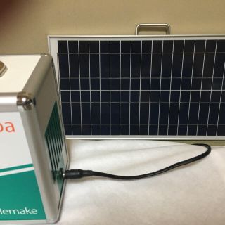 大幅値下げ　限定1台❗️蓄電池 + 太陽光パネルのセット(バッテリー/充電器)