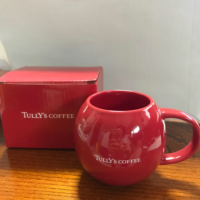 TULLY'S COFFEE(タリーズコーヒー)の【新品未使用】　タリーズ　スフェリカルマグ インテリア/住まい/日用品のキッチン/食器(グラス/カップ)の商品写真