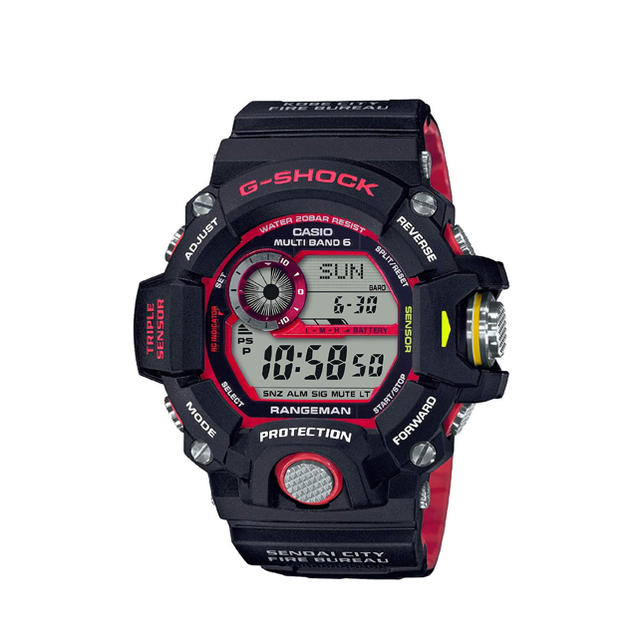 上質で快適 - G-SHOCK G-SHOCK 緊急消防援助隊コラボ GW-9400NFST-1AJR ...