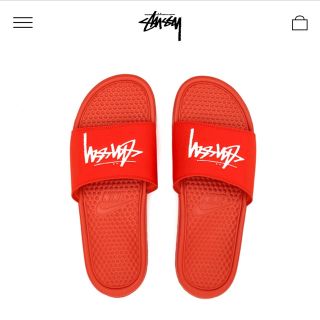 ステューシー(STUSSY)のSTÜSSY / NIKE SLIDE SANDALS(サンダル)