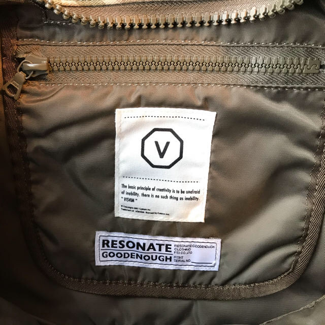 visvim ボディバッグ　resonate good enoughコラボ