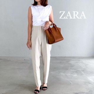 ザラ(ZARA)のZARA♡ハイウエストパンツ(カジュアルパンツ)