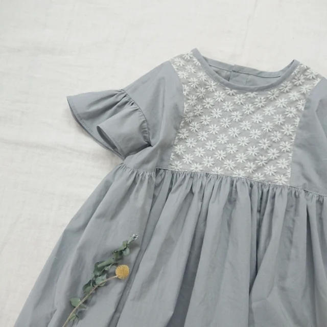 ハンドメイド　ワンピース　90サイズ　ig人気 キッズ/ベビー/マタニティのキッズ服女の子用(90cm~)(ワンピース)の商品写真