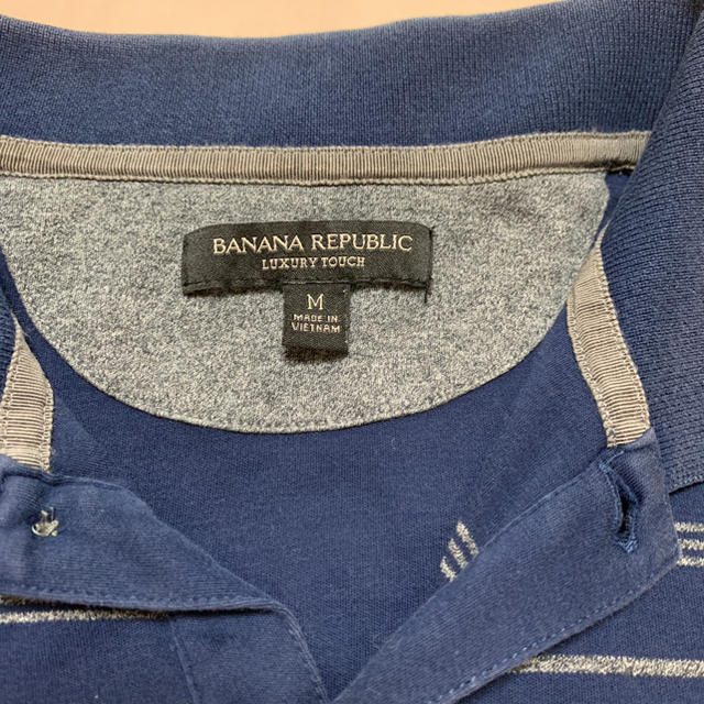 Banana Republic(バナナリパブリック)のバナナリパブリック　メンズ　ポロシャツ メンズのトップス(ポロシャツ)の商品写真