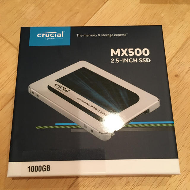 新品未開封)Crucial SSD MX500 1000GB 1TB - PCパーツ