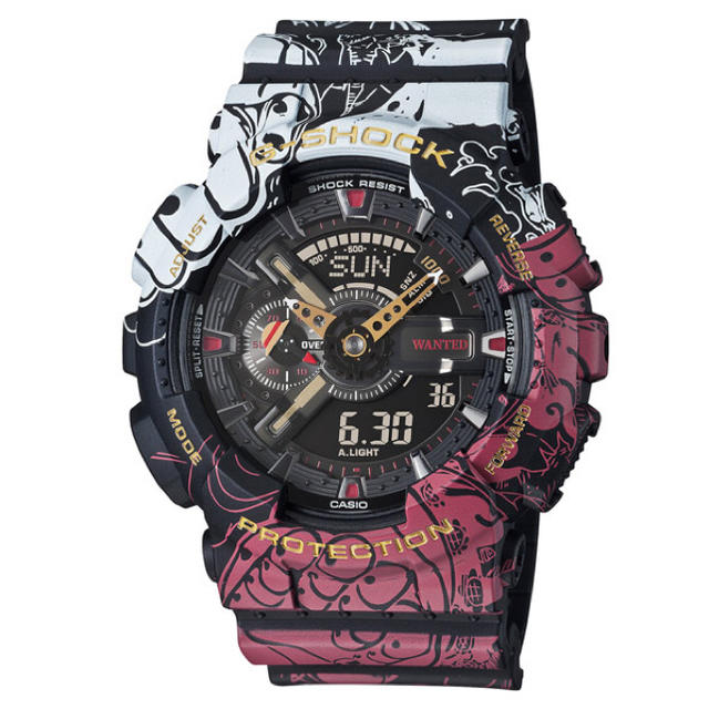 G-SHOCK(ジーショック)の新品 G-SHOCK ワンピース コラボレーションモデル メンズの時計(腕時計(デジタル))の商品写真