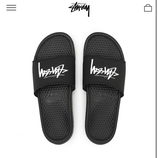 Nike Stussy sandals 26cm