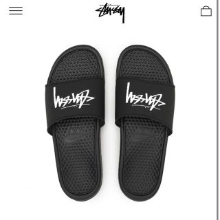 ステューシー(STUSSY)のNike Stussy sandals 26cm(サンダル)