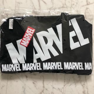 マーベル(MARVEL)の新品未開封　marvel マーベル  ビッグ　ブラック　ボストンバッグ(ボストンバッグ)