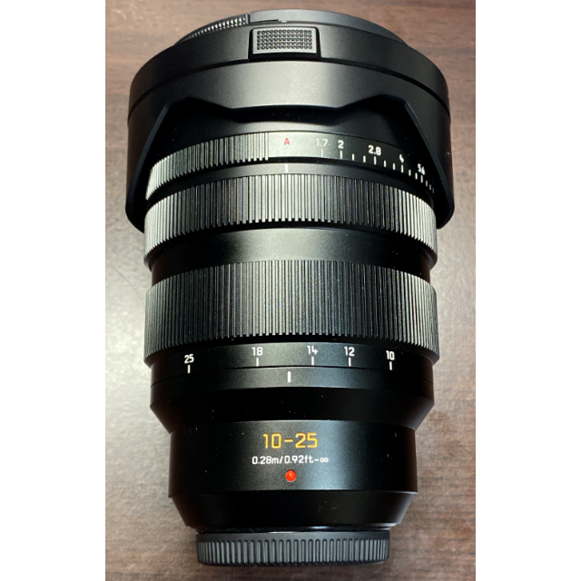 Panasonic(パナソニック)のLEICA DG VARIO-SUMMILUX 10-25mm F1.7 新同品 スマホ/家電/カメラのカメラ(レンズ(ズーム))の商品写真