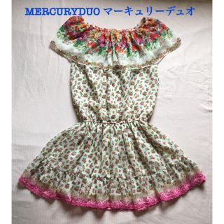 マーキュリーデュオ(MERCURYDUO)の《美品》マーキュリーデュオ ワンピース(ミニワンピース)