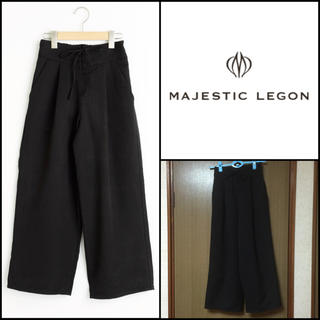 マジェスティックレゴン(MAJESTIC LEGON)の編み上げワイドパンツ(その他)