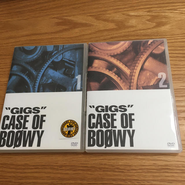 BOOWY/"GIGS" CASE OF BOOWY 1&2