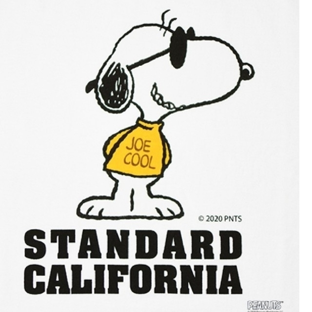 STANDARD CALIFORNIA(スタンダードカリフォルニア)のSNOOPY × SD Joe Cool Tシャツ メンズのトップス(Tシャツ/カットソー(半袖/袖なし))の商品写真