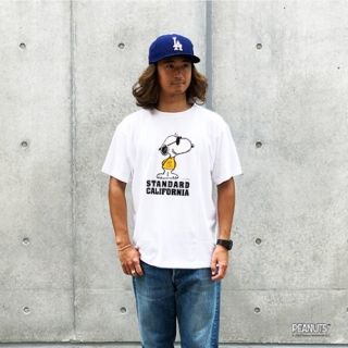 スタンダードカリフォルニア(STANDARD CALIFORNIA)のSNOOPY × SD Joe Cool Tシャツ(Tシャツ/カットソー(半袖/袖なし))