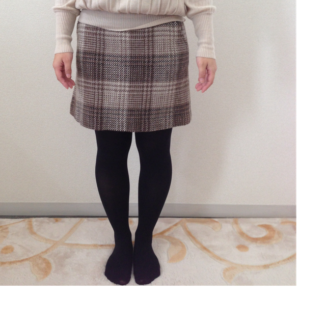 MUJI (無印良品)(ムジルシリョウヒン)の【値下げ】無印良品の毛糸ミニスカート☆ レディースのスカート(ミニスカート)の商品写真