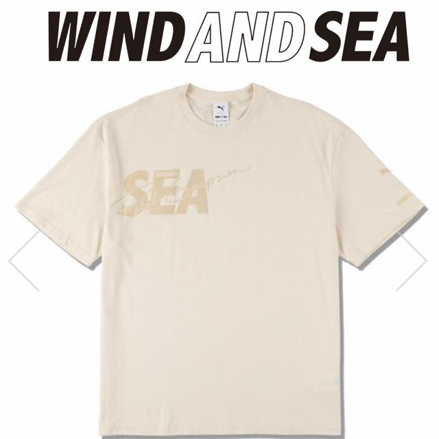 WIND AND SEA PUMA Tシャツ カーキ　Lサイズ　新品未着用