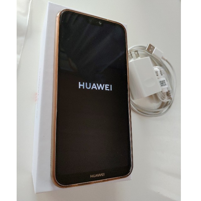 ANDROID(アンドロイド)の華為　HUAWEI　P20Lite スマホ/家電/カメラのスマートフォン/携帯電話(スマートフォン本体)の商品写真