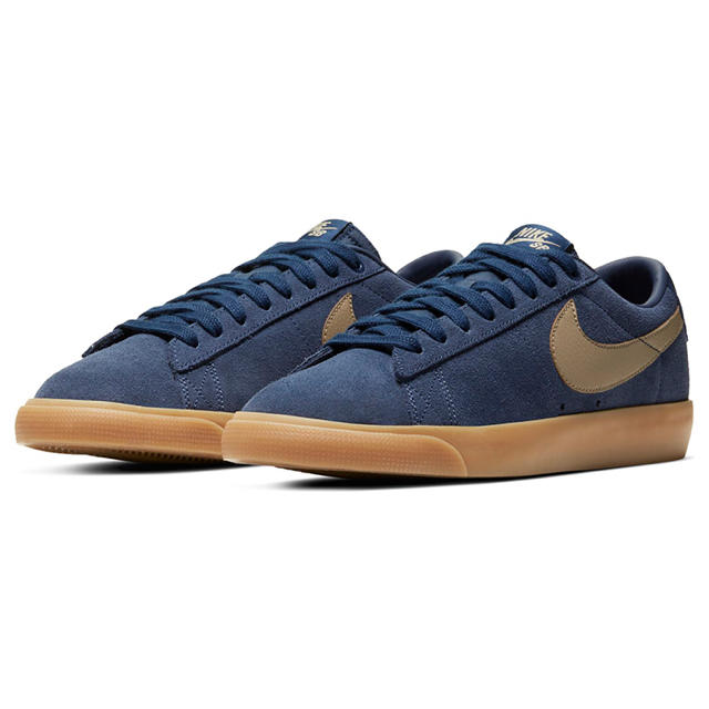 NIKE SB ZOOM BLAZER LOW GT MIDNGHT NAVY