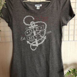 オールドネイビー(Old Navy)の半袖Tシャツグレー(Tシャツ(半袖/袖なし))