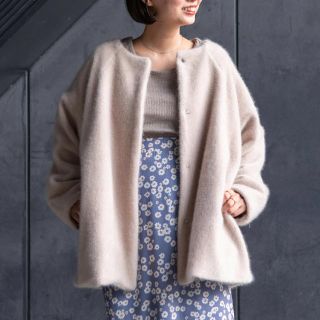 flower fluffy coat2