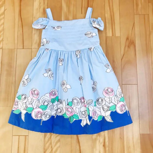 シモネッタ simonetta 120㎝  極美品 ワンピース 上品 可愛い