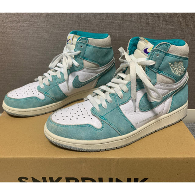 値下げ済みJORDAN 1 RETRO HIGH OG TURBO GREENメンズ