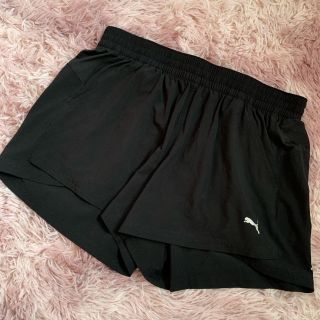 プーマ(PUMA)のプーマ ショートパンツ  美品   ブラック  Lサイズ(ウェア)