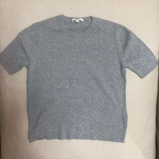 ユニクロ(UNIQLO)のユニクロ　コットンリブニットT(Tシャツ(半袖/袖なし))