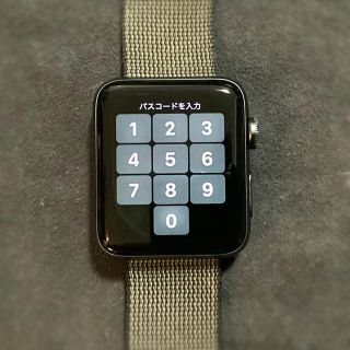 アップルウォッチ(Apple Watch)の【勝手に週末2連ちゃん値引き】Apple watch series2 42mm(腕時計(デジタル))