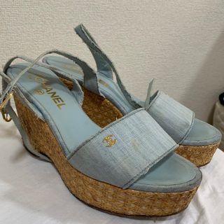 シャネル(CHANEL)のシャネル　サンダル　22.5-23cm(サンダル)