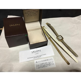 サロン(SALON)のSALON腕時計3SETベルト付き(腕時計)