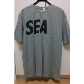 シー(SEA)のwind and sea madness Tシャツ グレー 美品(Tシャツ/カットソー(半袖/袖なし))