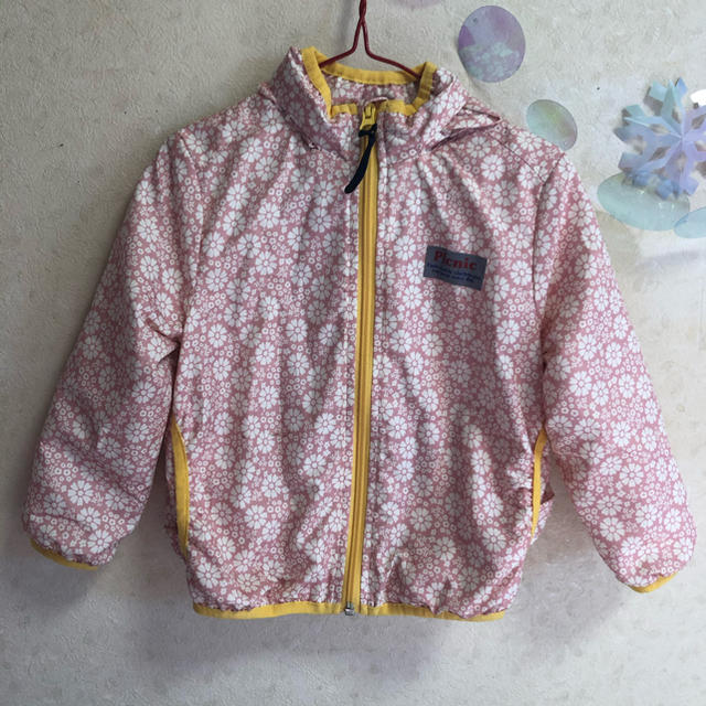 mikihouse(ミキハウス)の【美品】ミキハウス　ウィンドブレーカー キッズ/ベビー/マタニティのキッズ服女の子用(90cm~)(ジャケット/上着)の商品写真