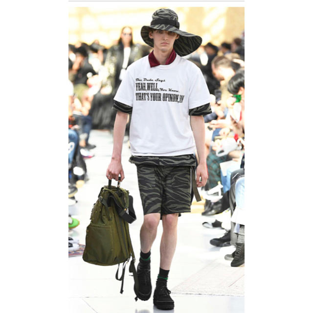 sacai(サカイ)の20SS sacai ゼブラショーツ　カーキ メンズのパンツ(ショートパンツ)の商品写真