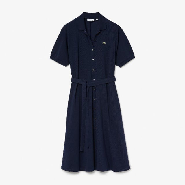 ラコステ LACOSTE ベルトデザインポロドレス 2020SS | wic-capital.net