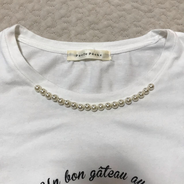 Perle Peche(ペルルペッシュ)のペルルペッシュ♡Tシャツ レディースのトップス(Tシャツ(半袖/袖なし))の商品写真